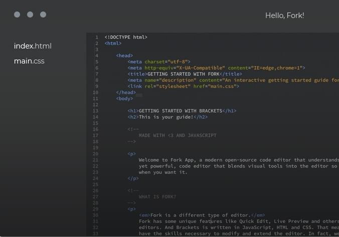 example of markup
